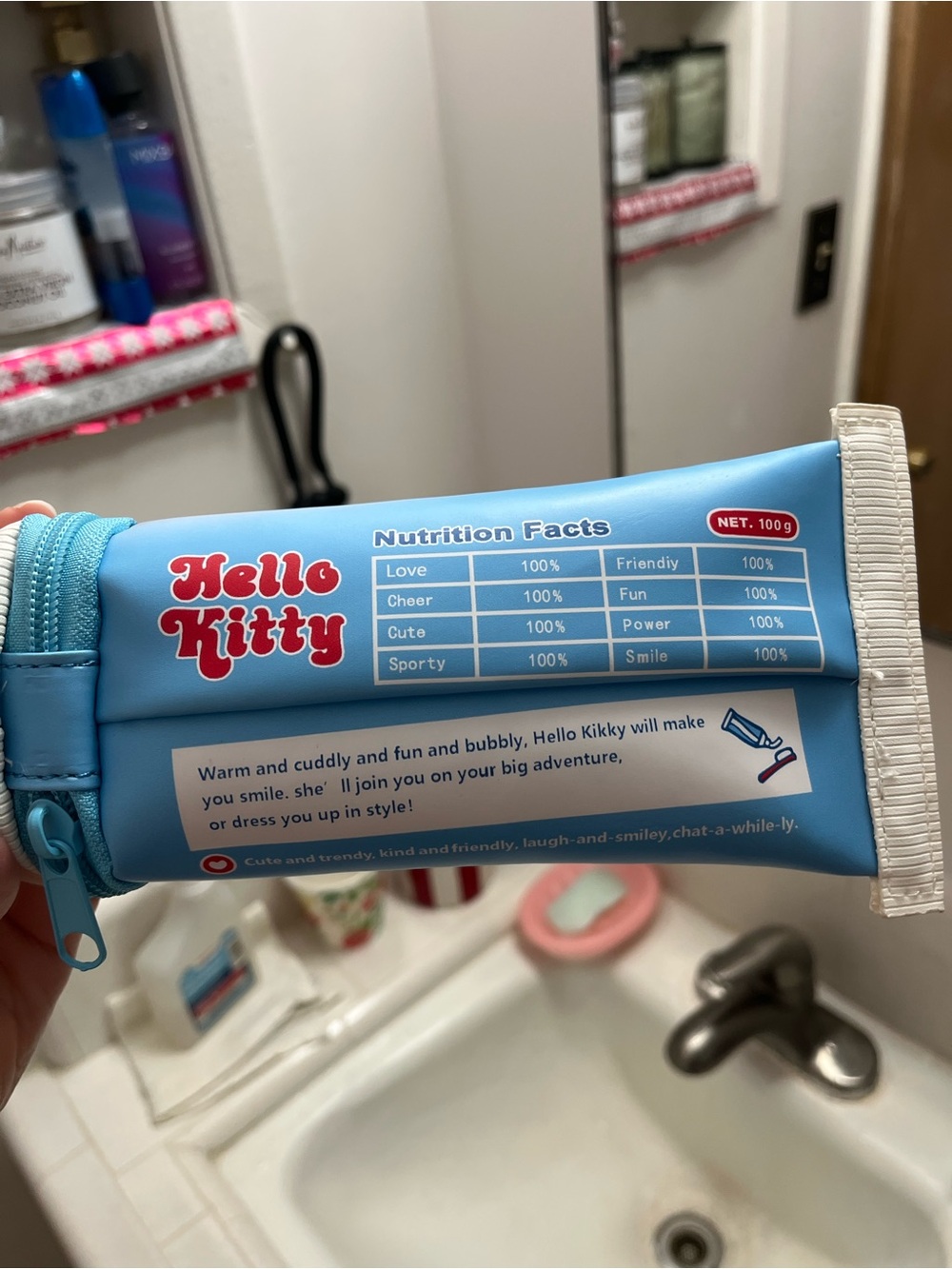 Hello Kitty  Toothpaste Pencil Case - Picture 3 of 5